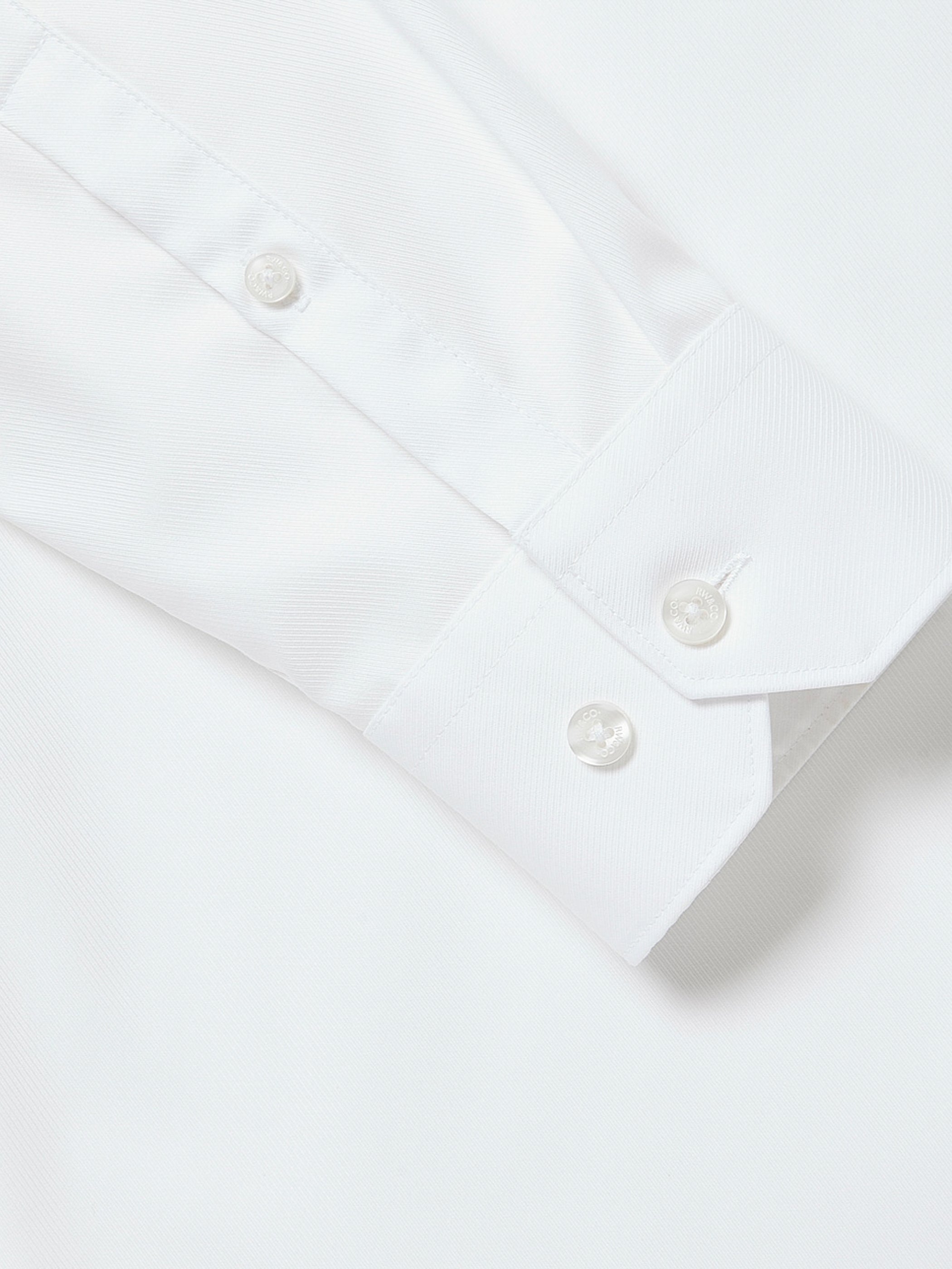 Chemise Habillée Unie à Coupe Ajustée