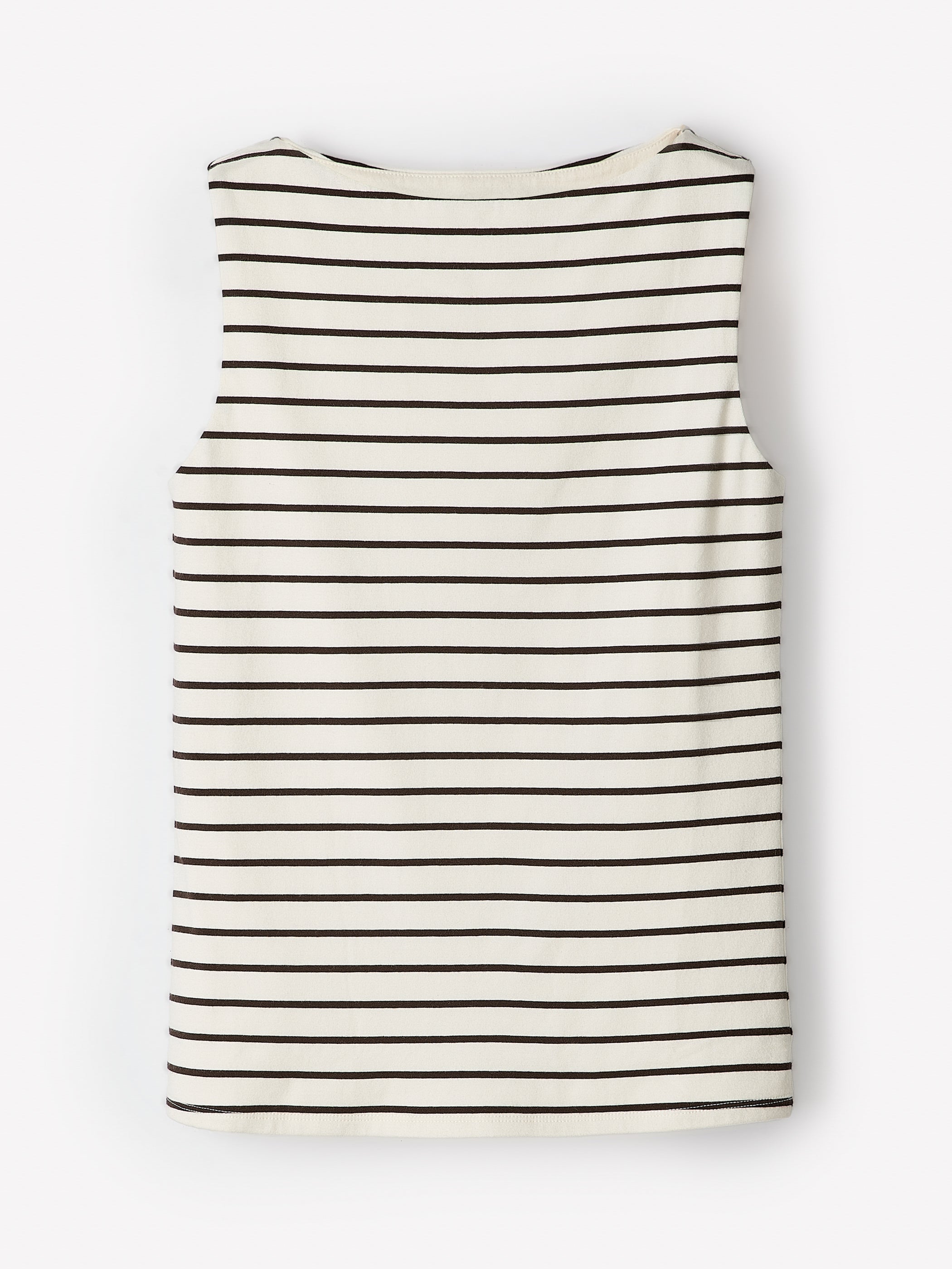 Organic Cotton Boat-Neck Cami