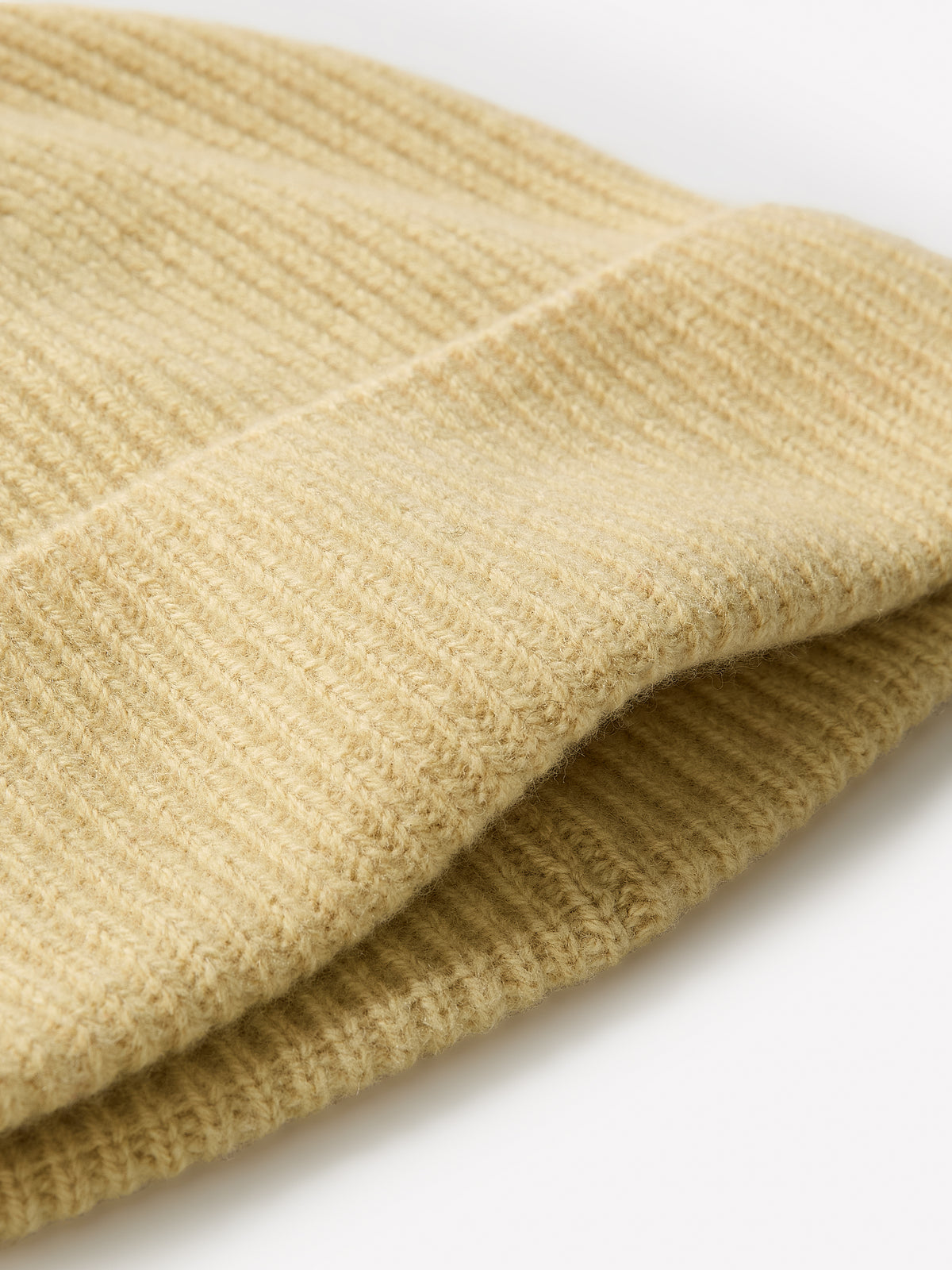 Men's Lambswool Knit Beanie Hat