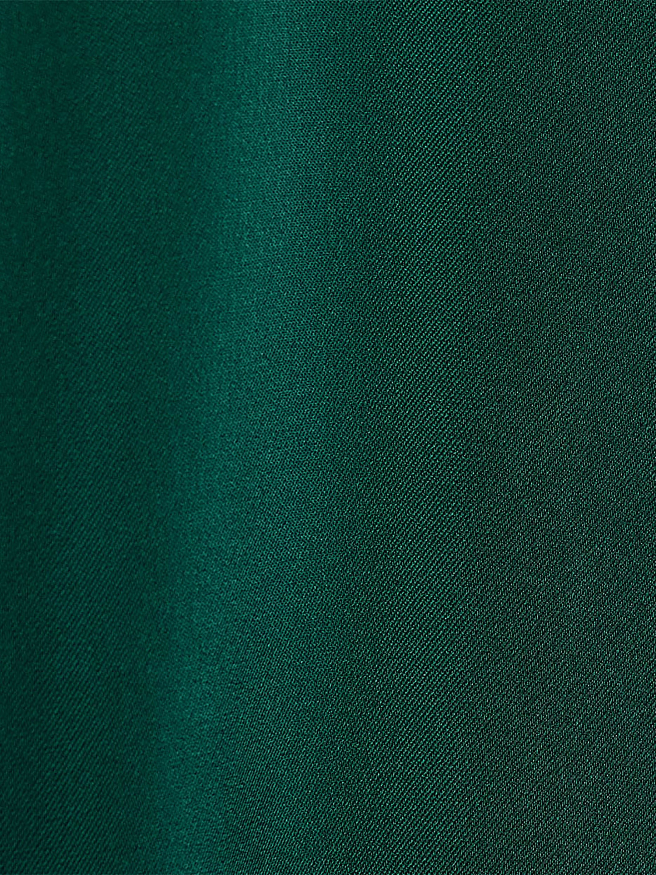 Blouse Boutonnée en Satin à Manches Longues