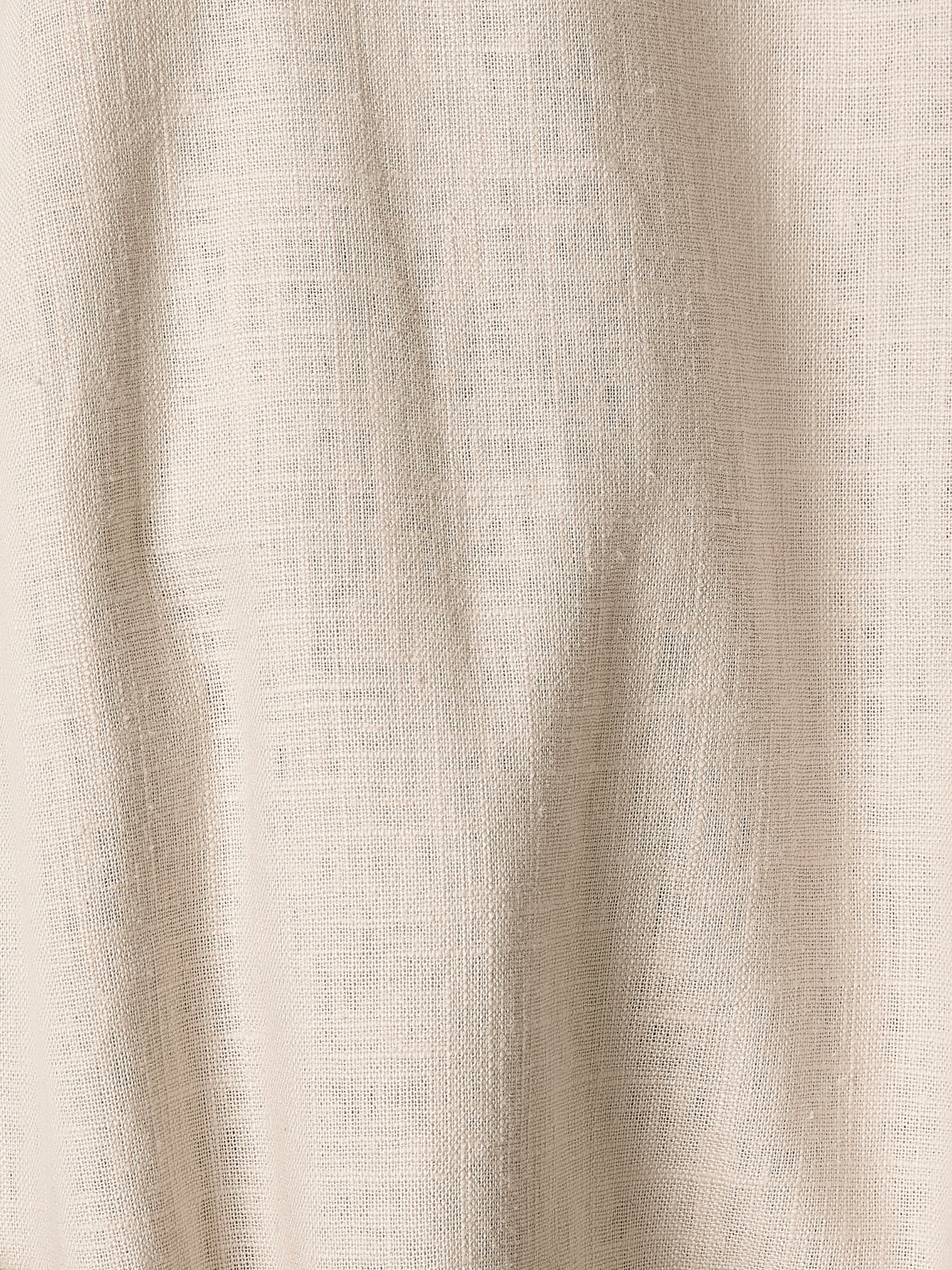 Woven Linen Blend Halter Dress