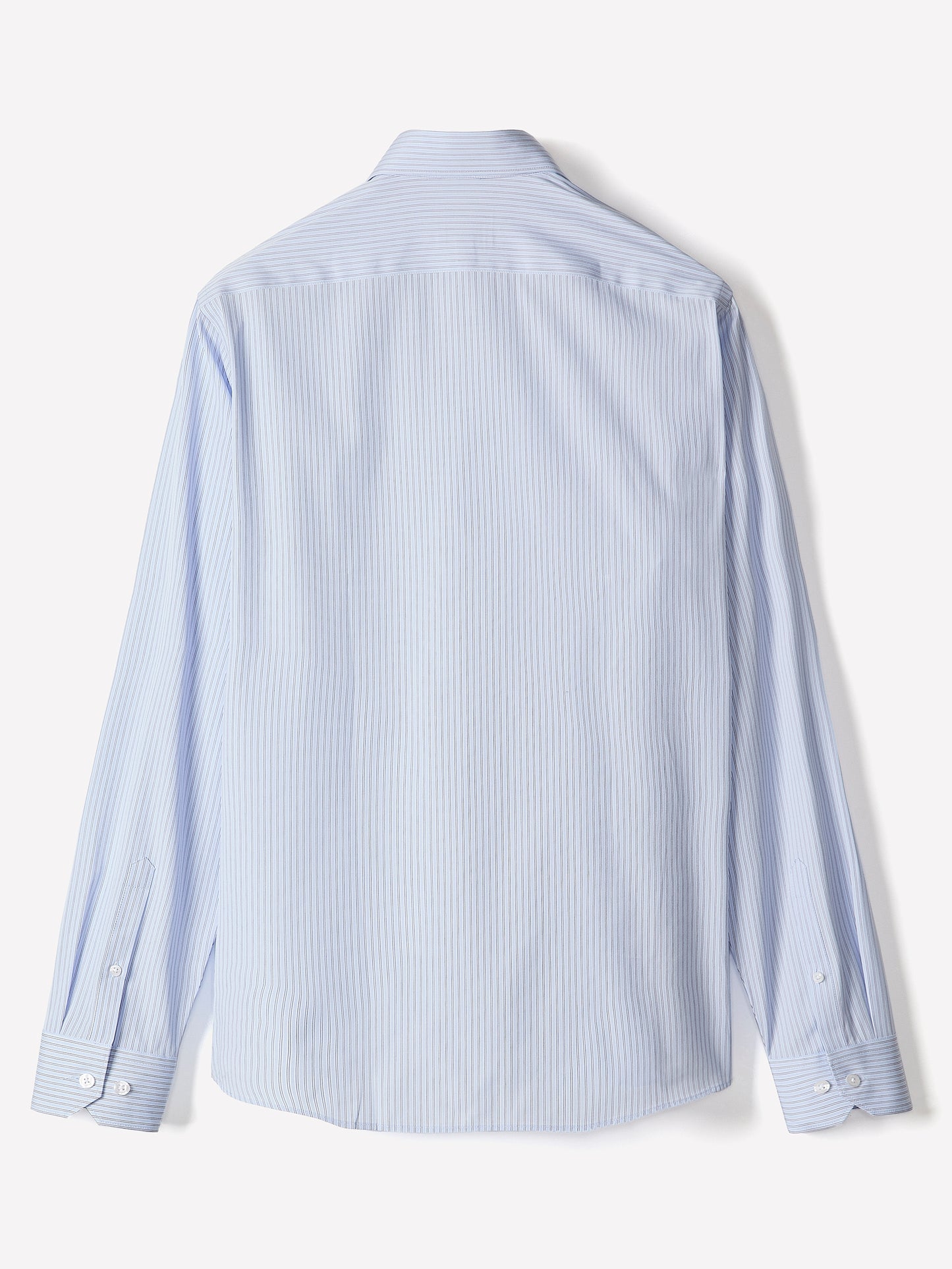Striped Oxford-Blue Tailored-Fit Shirt