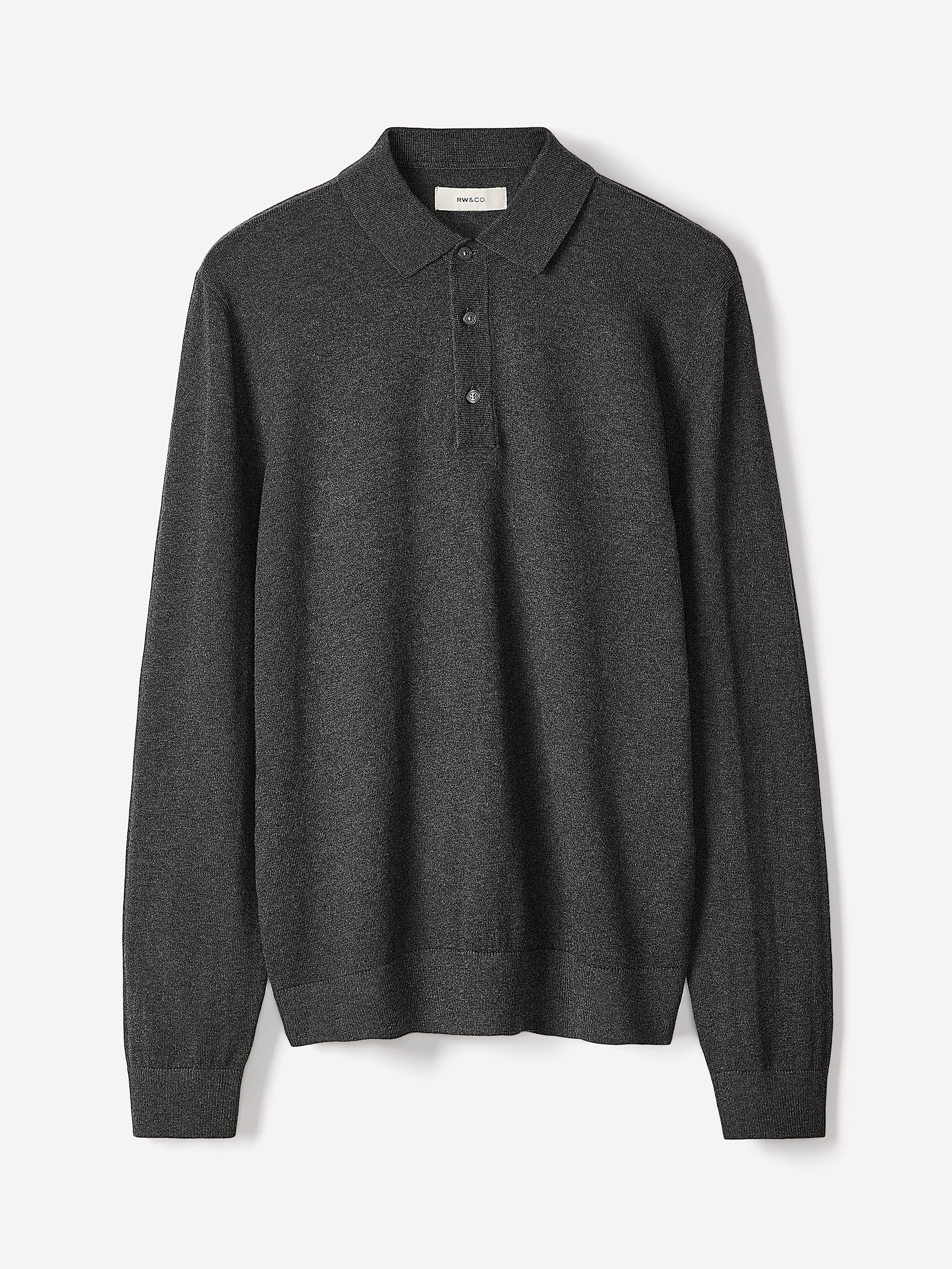 Pull Polo à Manches Longues