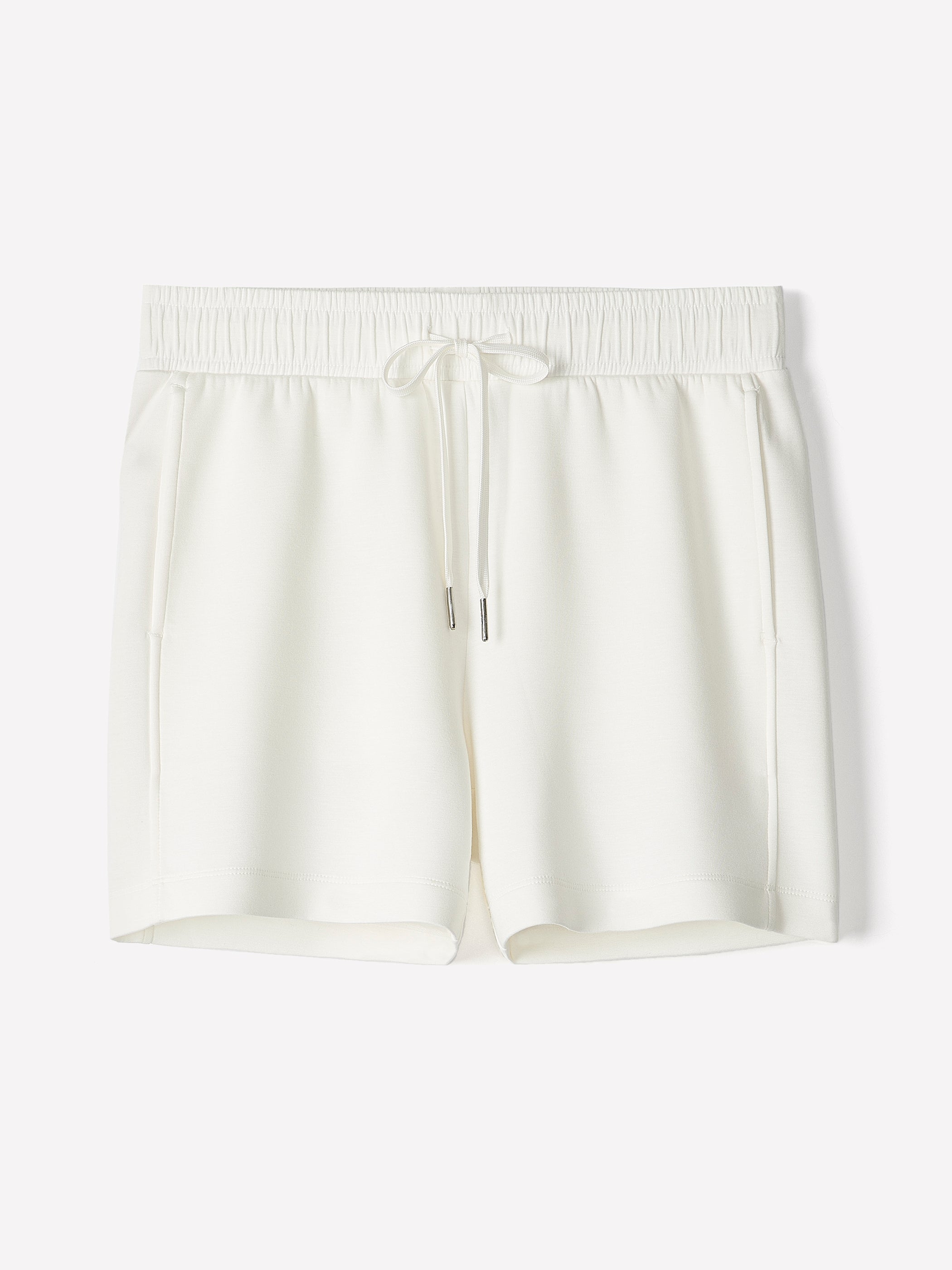 Women's Athleisure Knit Shorts Mid-Rise Straight Fit – RW&CO