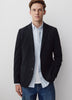 Slim Fit Knit Blazer