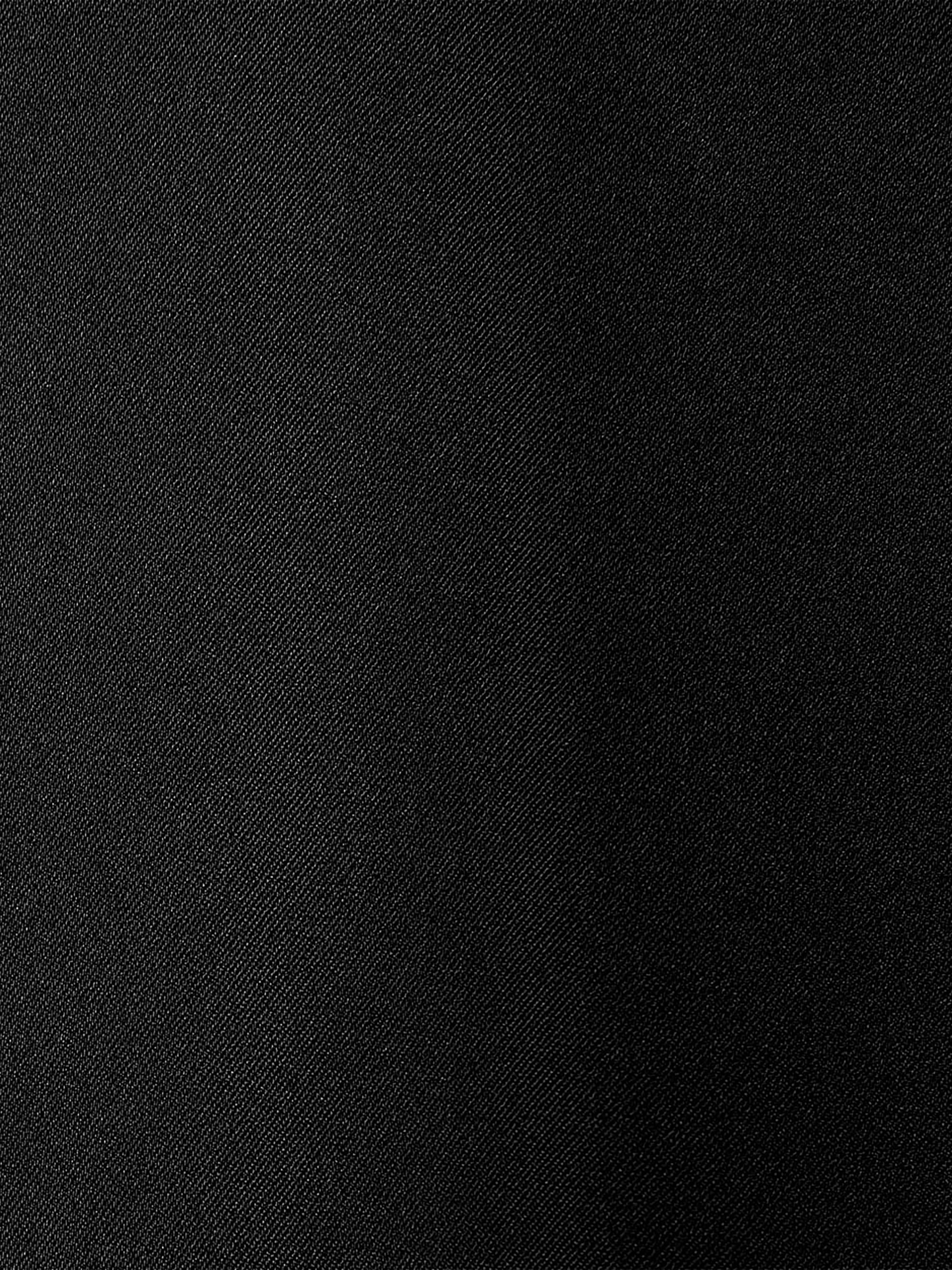 Blouse Boutonnée en Satin à Manches Longues