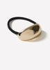 Hair Elastic with Metal Dome