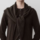 Triangular Mercerized Fine Merino Wool Scarf