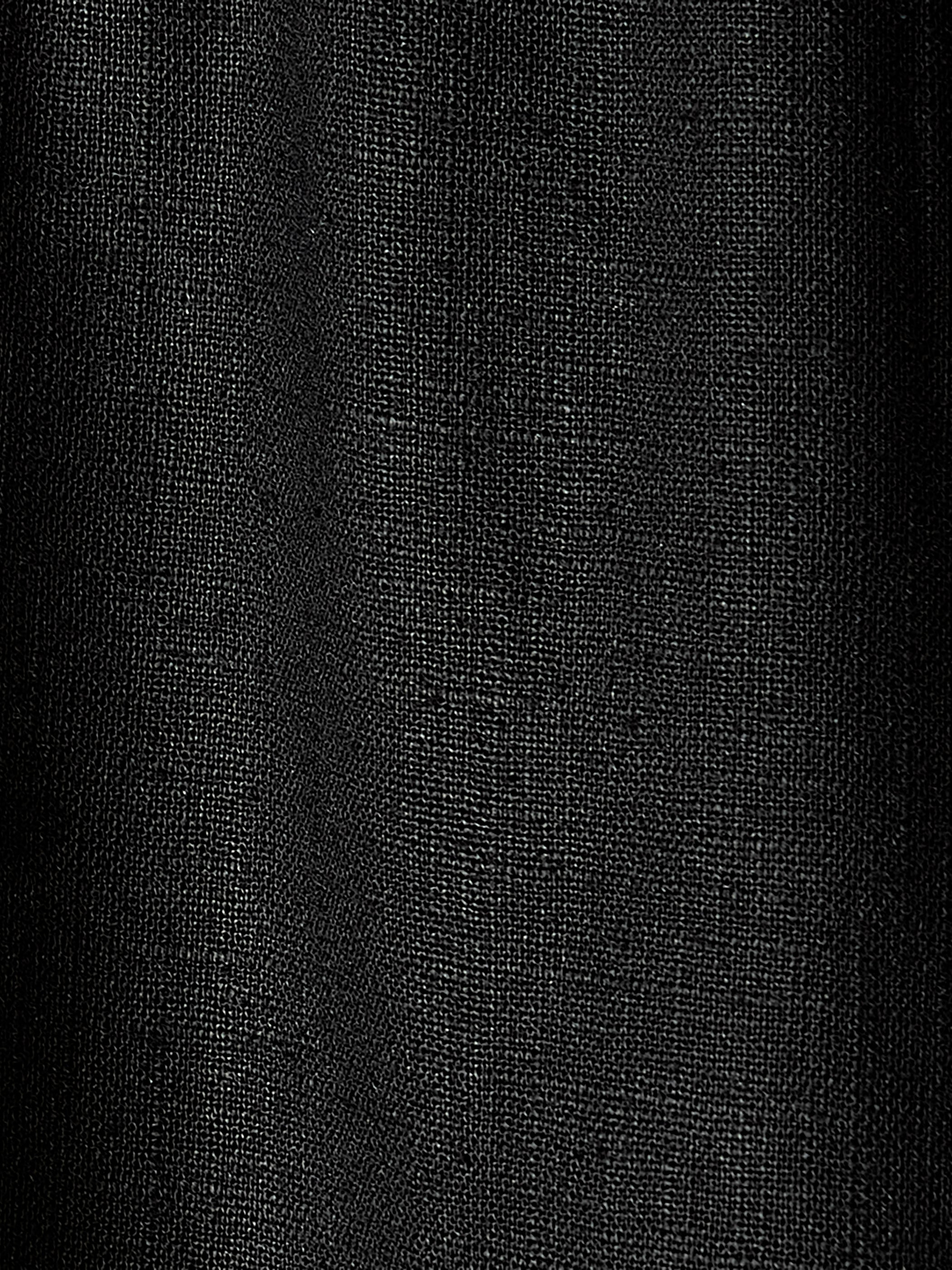 Linen Mid-Rise Wide-Leg Pant