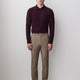 Slim Fit Wool Blend Prince of Wales Pant