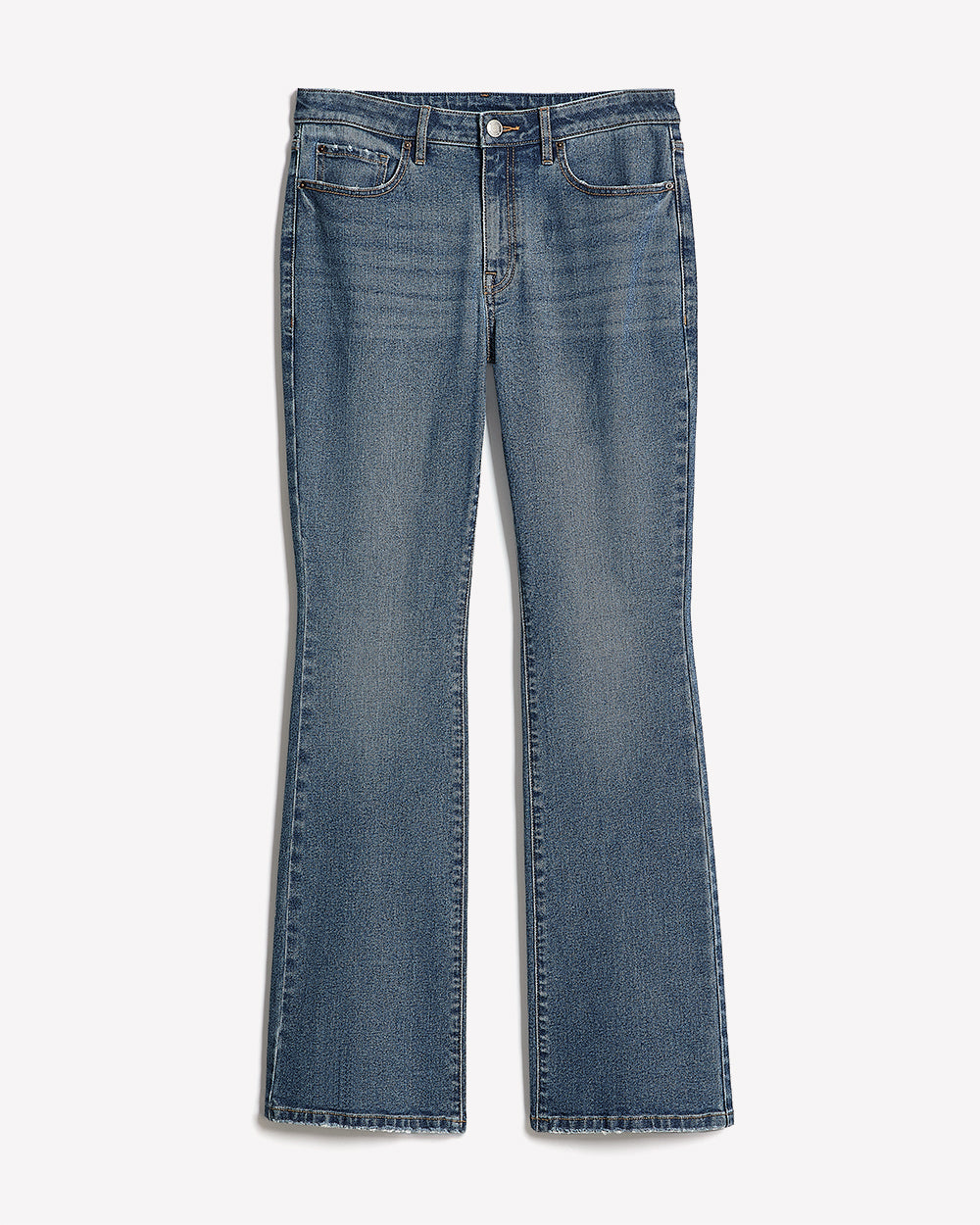 Mid-Rise Bootcut Jeans