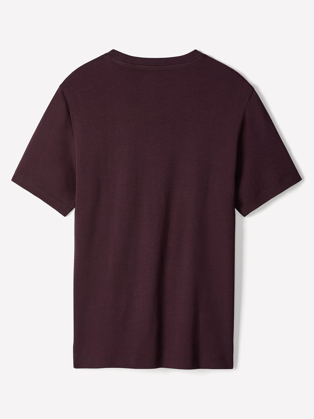 Solid Short-Sleeve Crew-Neck Tee