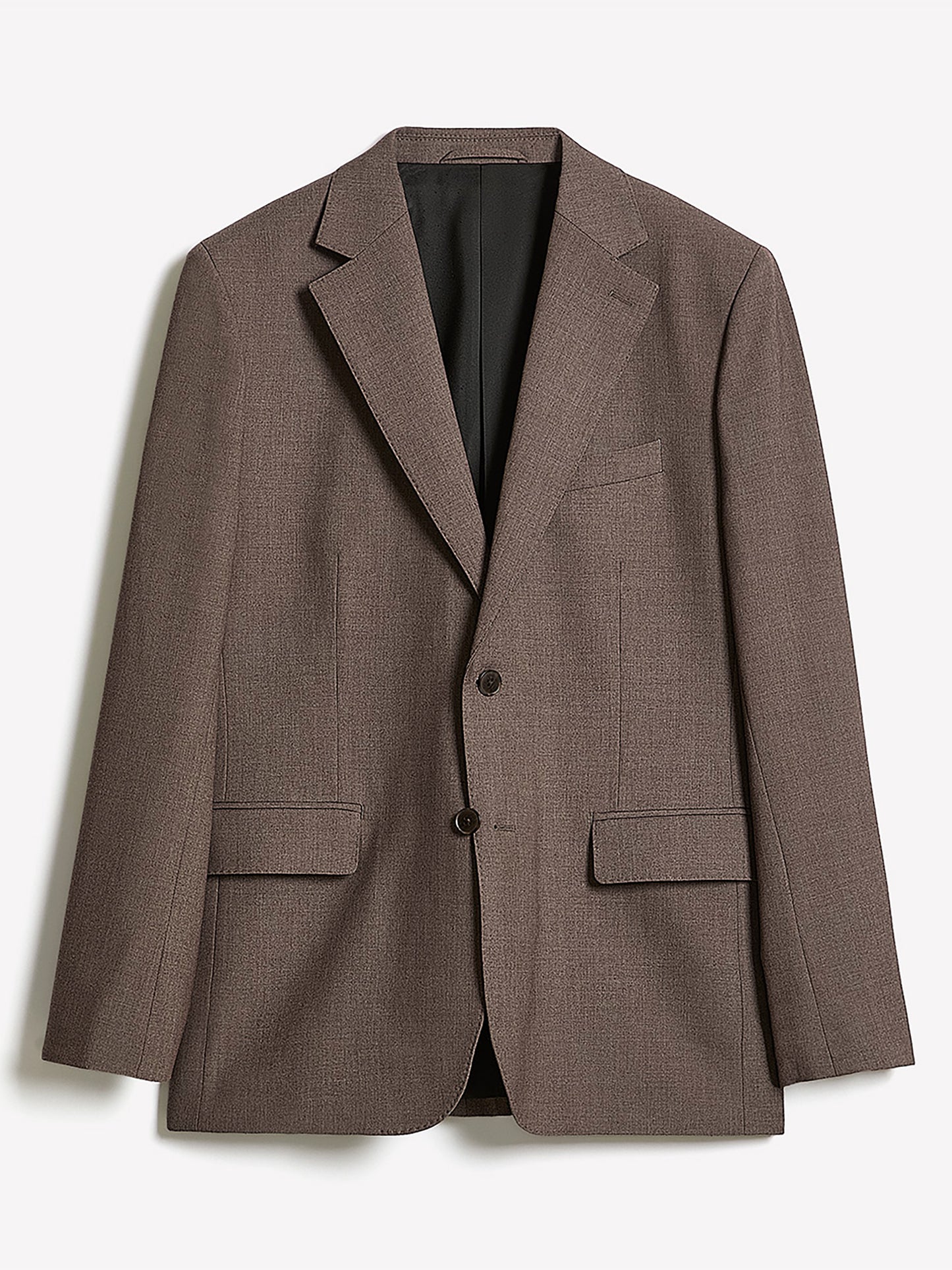 Tailored Fit Taupe Suit Blazer