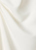 Sleeveless Woven Dress with Cow Neck, Polyester Blend