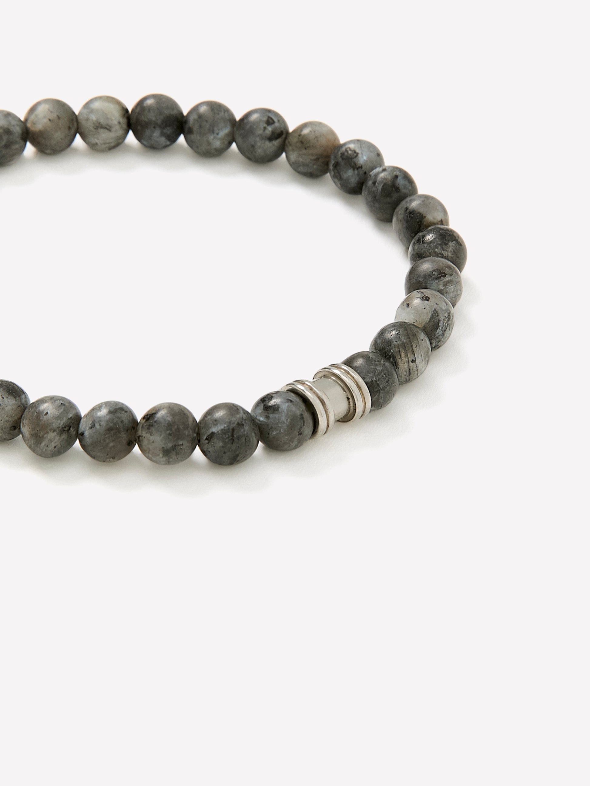 Men's Beaded Bracelet Semi-Precious Stone