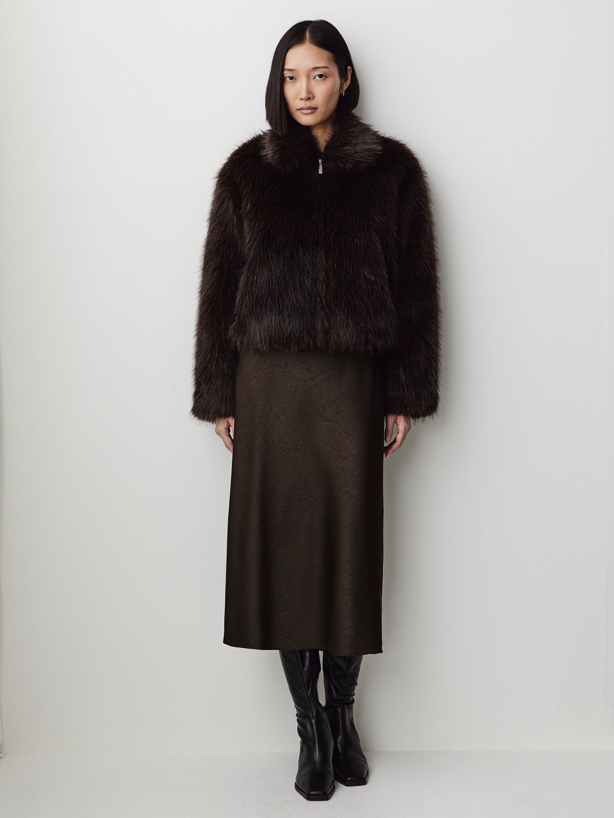 Faux Fur Coat