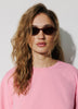 Skinny Oval Sunglasses