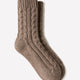 Chunky Cable-Stitch Socks