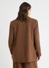 Oversized One-Button Blazer