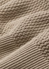 Textured Short-Sleeve Polo Sweater