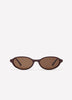 Skinny Oval Sunglasses
