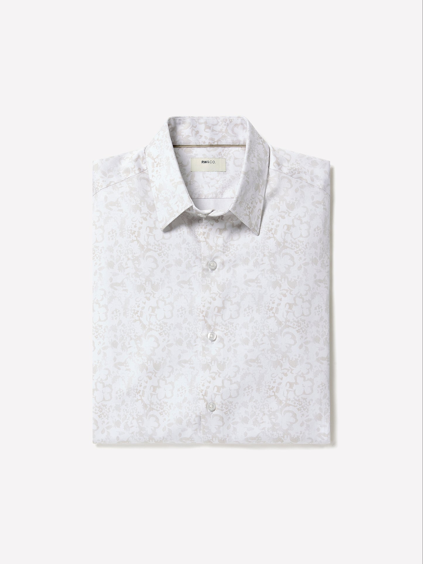 Men’s Regular-Fit Abstract Floral Dress Shirt – RW&CO