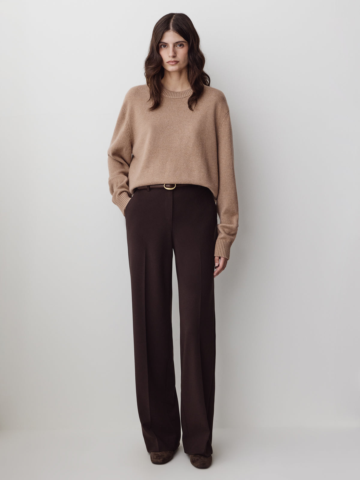 Lambswool Crew-Neck Sweater