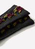 Crew Socks Cotton Blend Textured Floral
