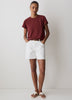 Organic Cotton Short-Sleeve Crew-Neck Tee