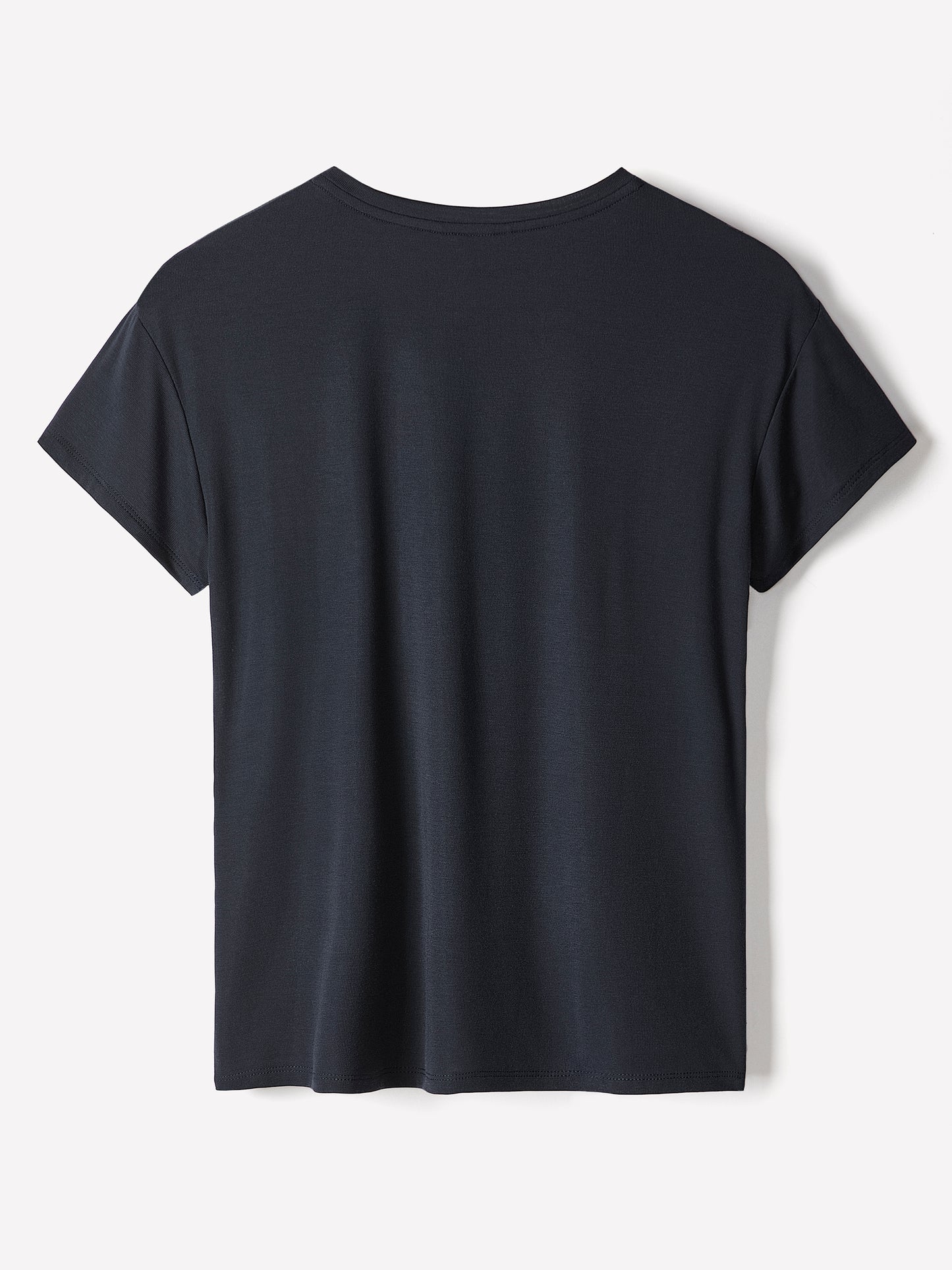 Silk-Blend Boxy Knit Top