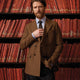 Woven Wool Blend Mens Blazer