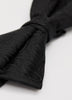 Paisley Black on Black Bow Tie