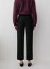 Mid-Rise Straight-Leg Cropped Pant