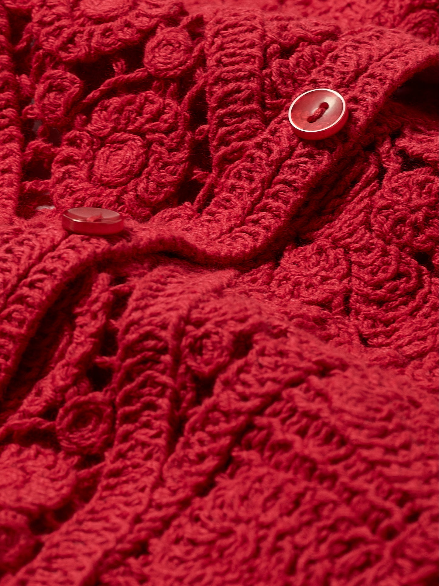 Buttoned-Down Crochet Tank Top