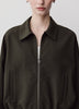 Bomber Jacket Stretch Heavy Twill Fabric