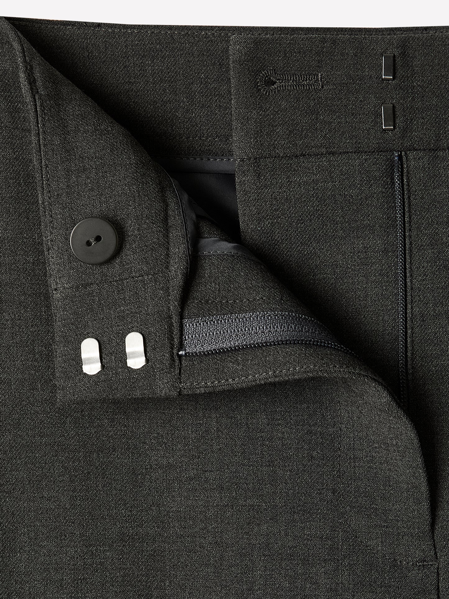 Mid-Rise Wide-Leg Heavy Twill Pant