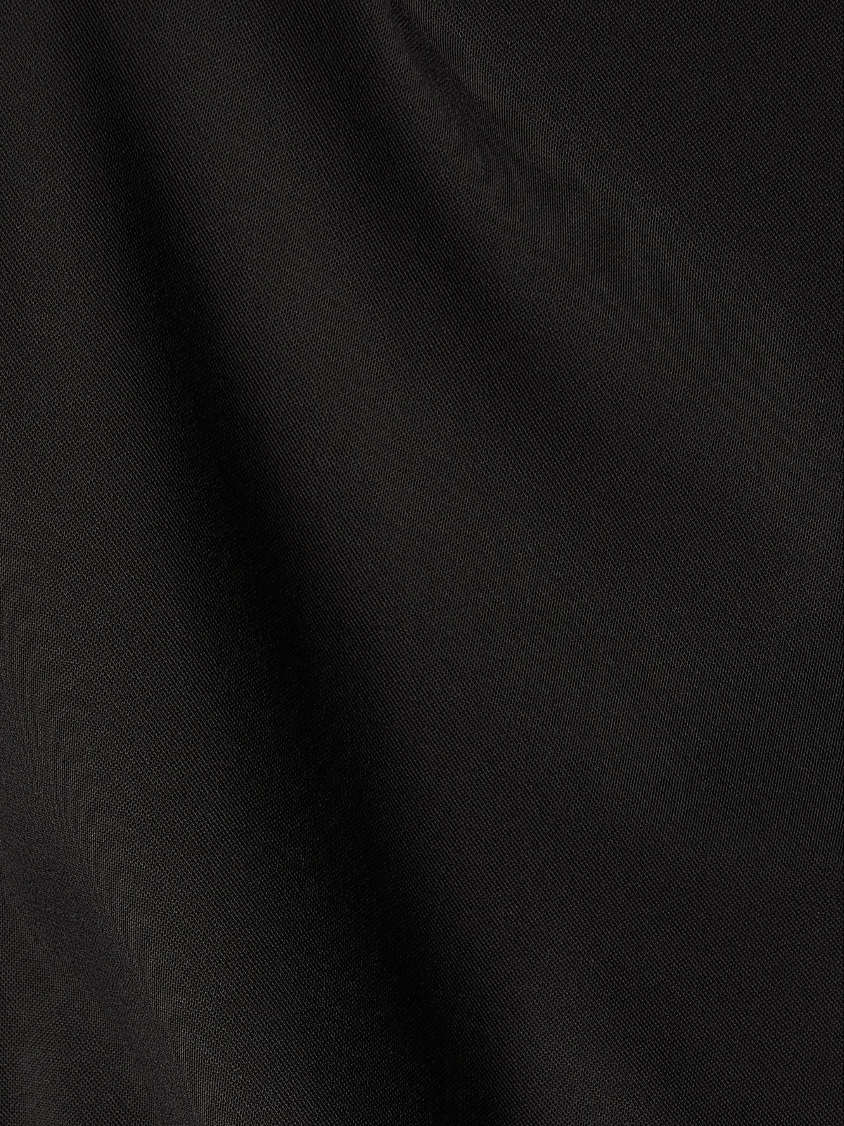 Extended-Sleeve Crew-Neck Draped Top