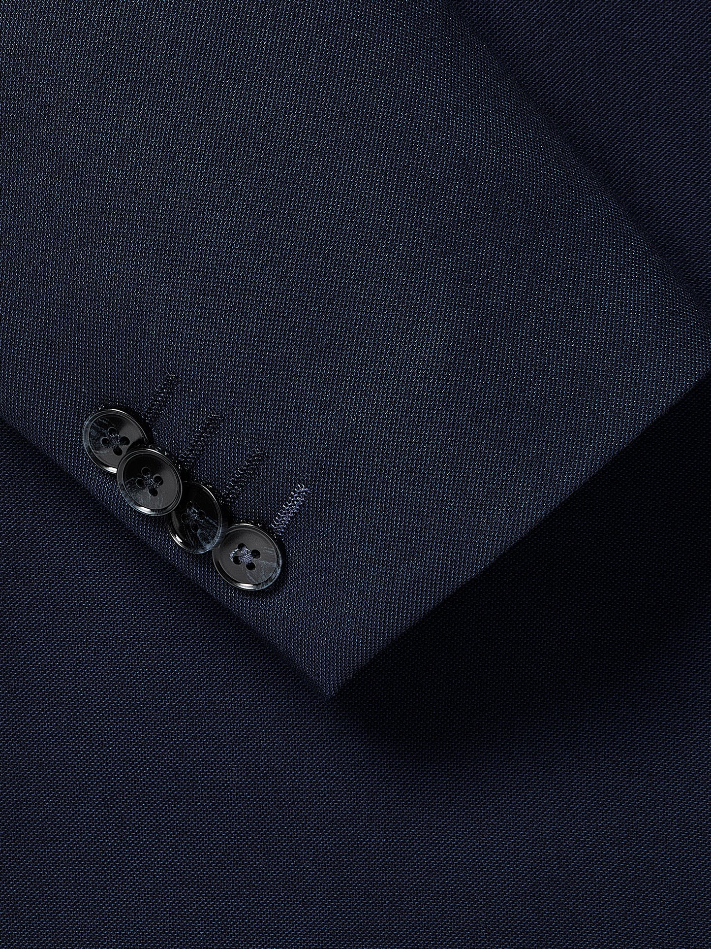 Veston de Complet Essentiel Coupe Ajustée Marine