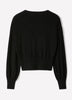Crossover Pull Cotton Blend Sweater