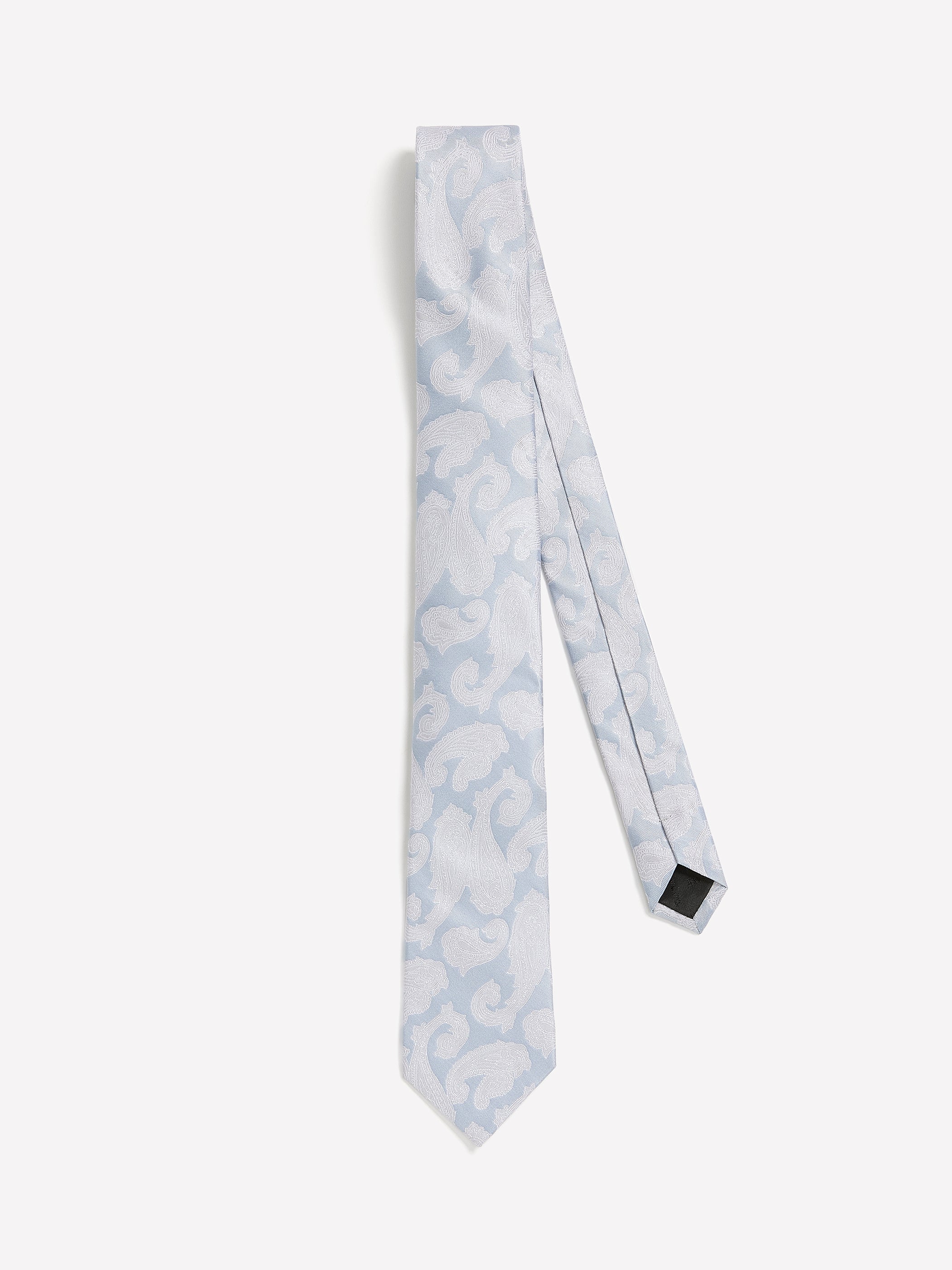 Skinny Tie with Paisley Pattern