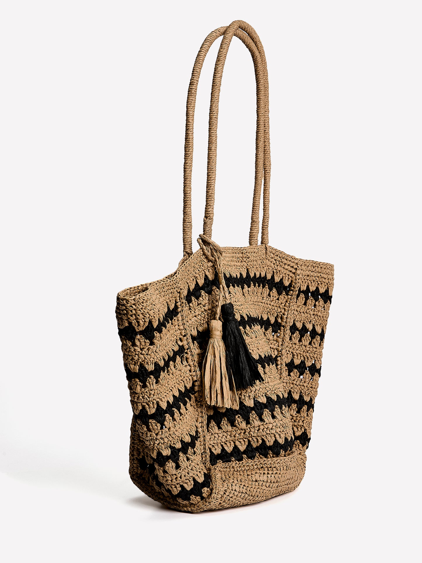 Raffia Tote Bag