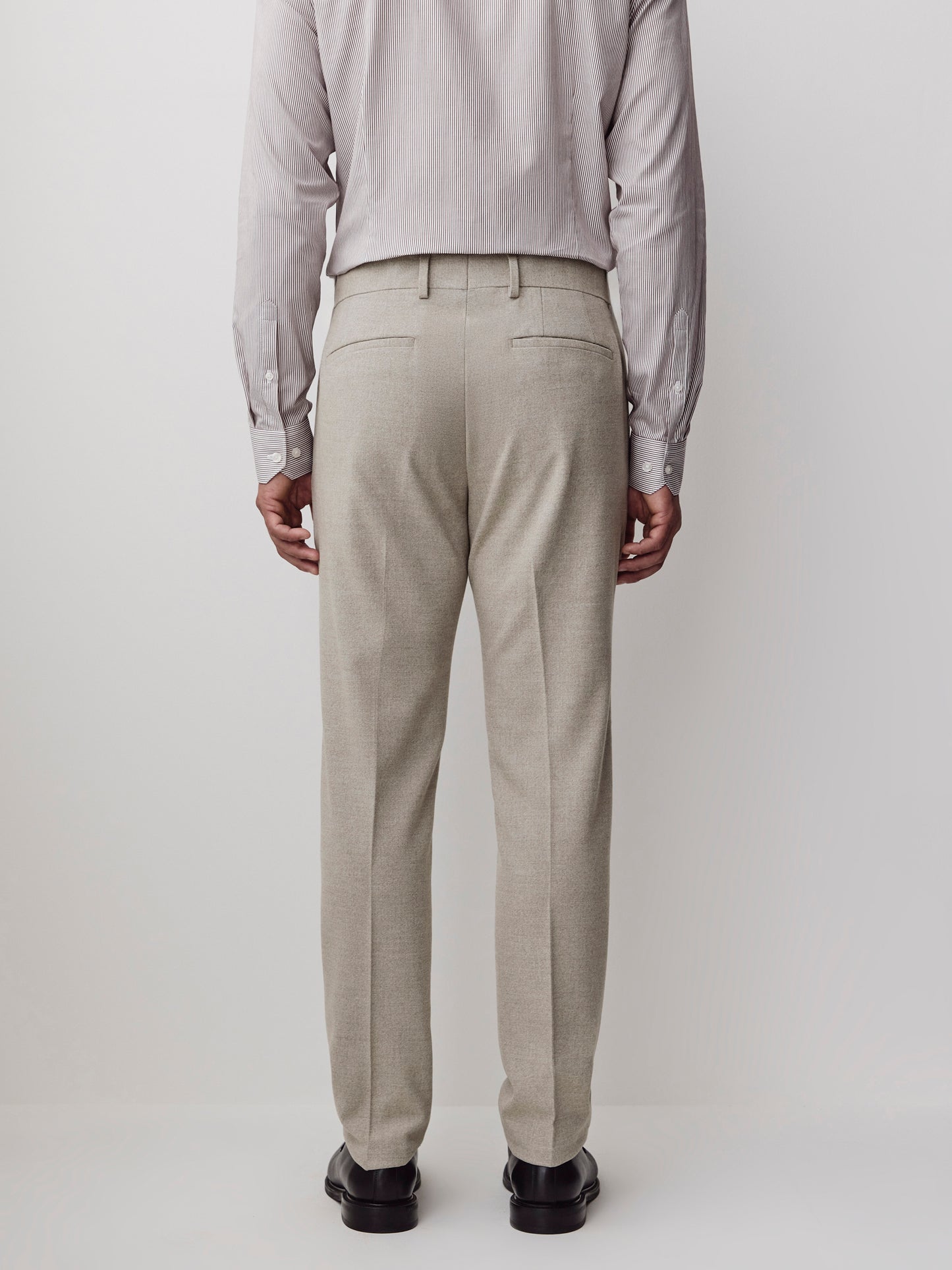 Slim Fit Brushed Woven Pant