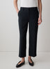Mid-Rise Straight-Leg Cropped Pant