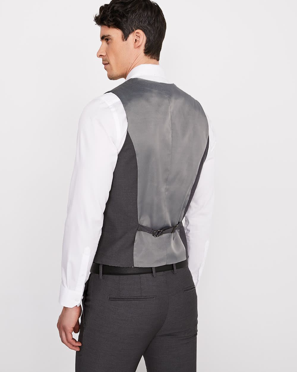 Wool-Blend Suiting Vest