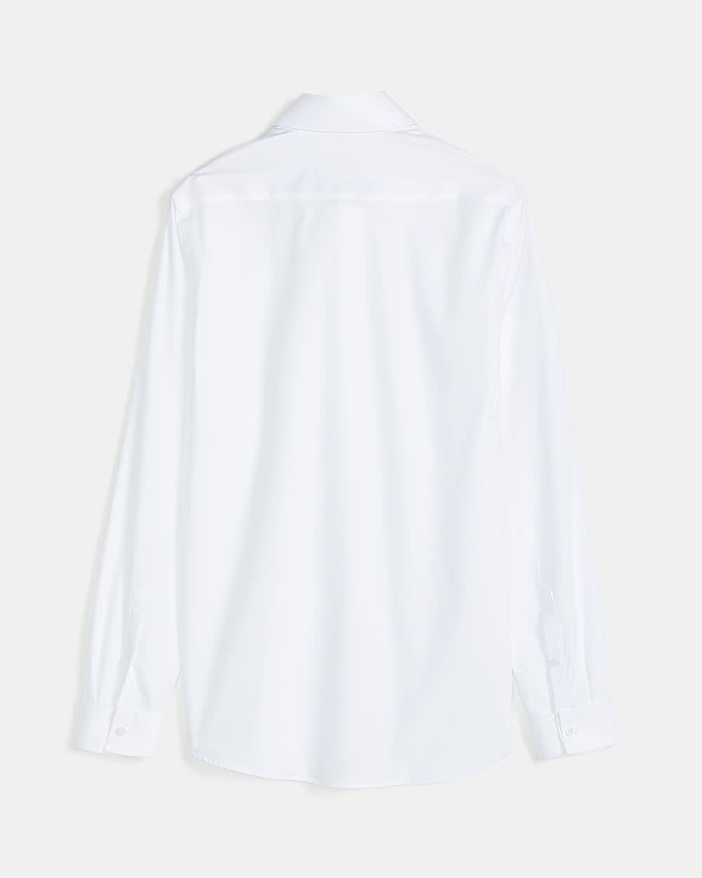 Twill Easy-care Dress Shirt with French Cuff