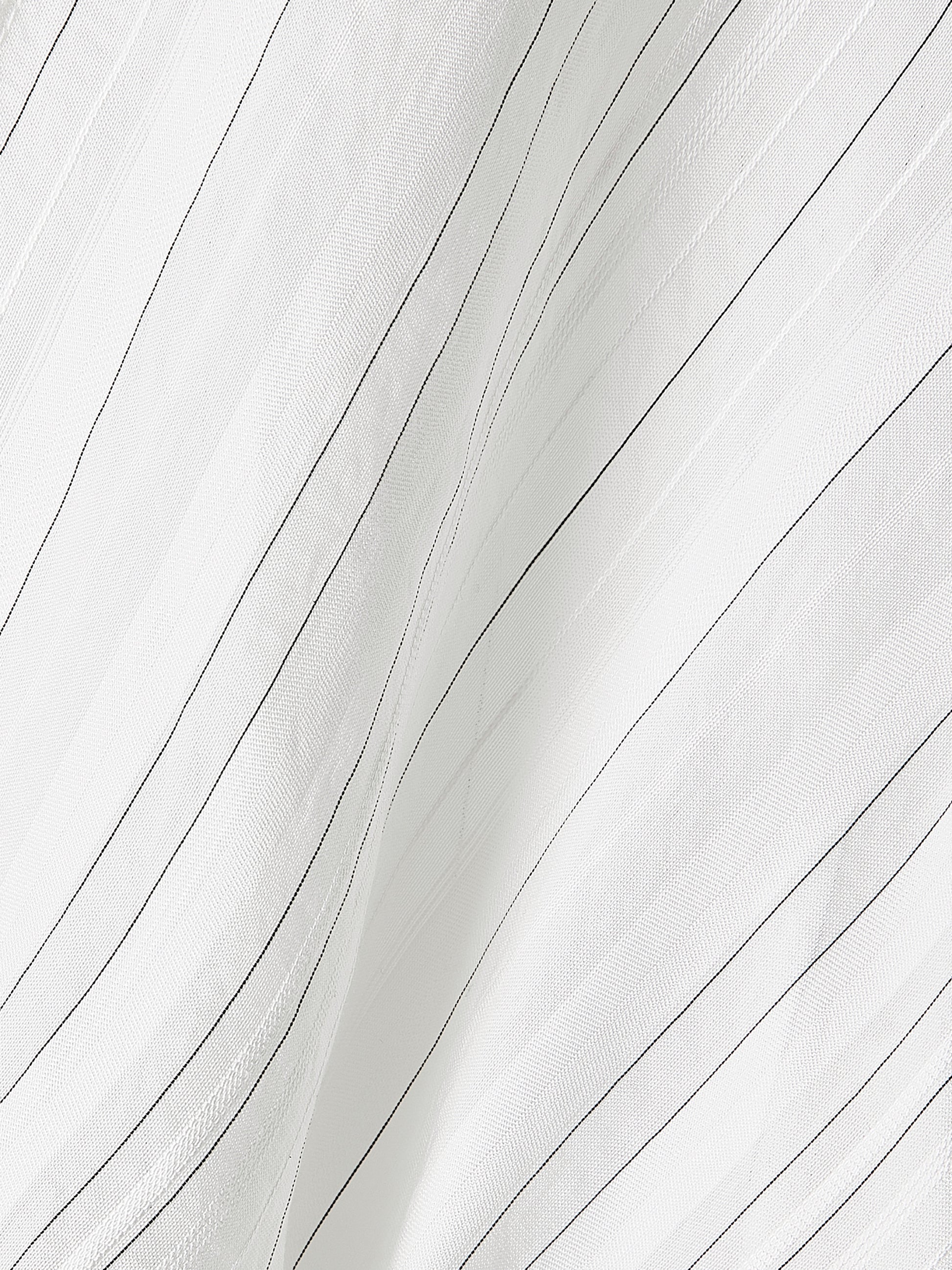 Woven Long Sleeve Wrap Blouse