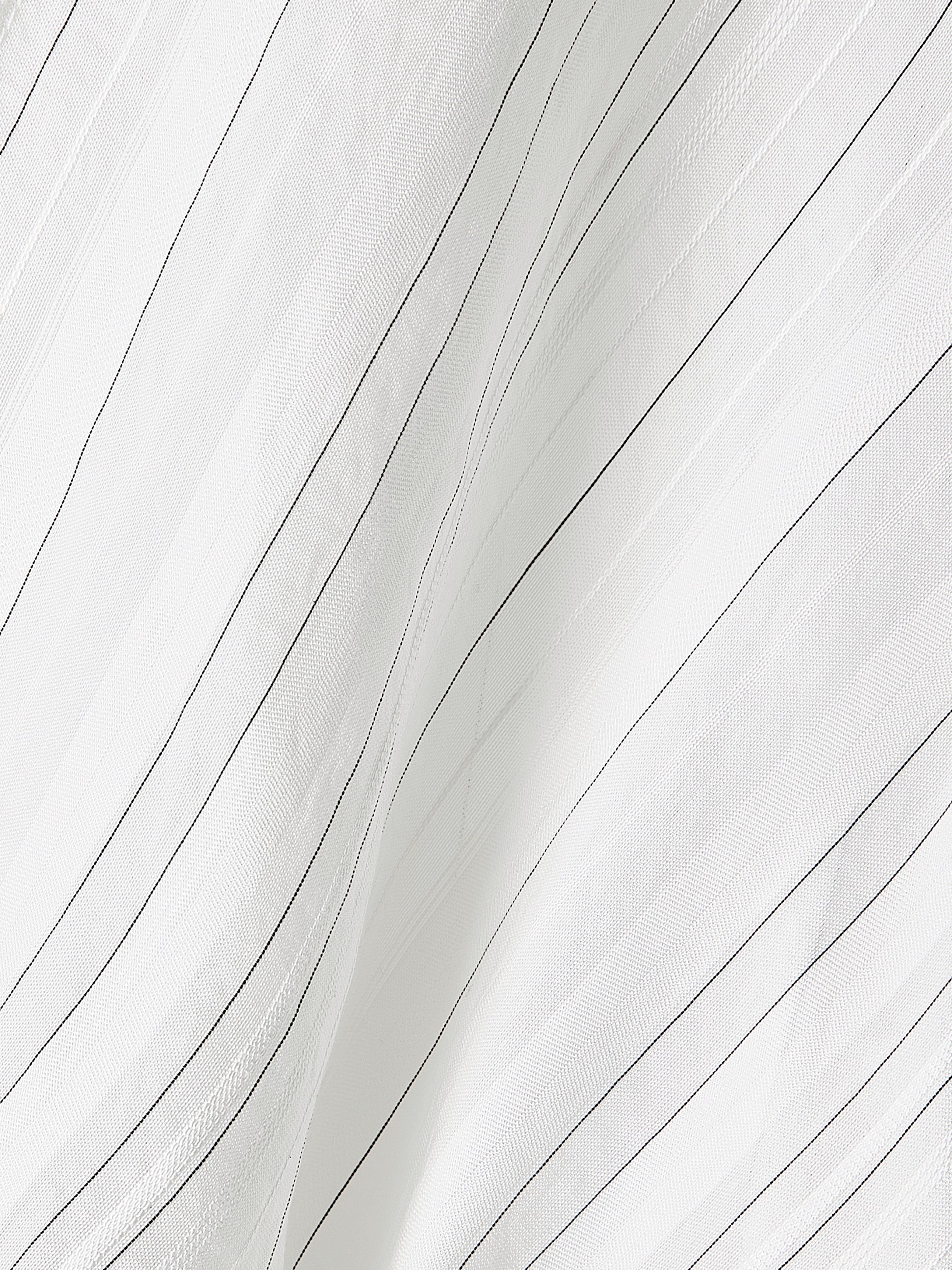 Woven Long Sleeve Wrap Blouse