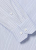 Striped Oxford-Blue Tailored-Fit Shirt