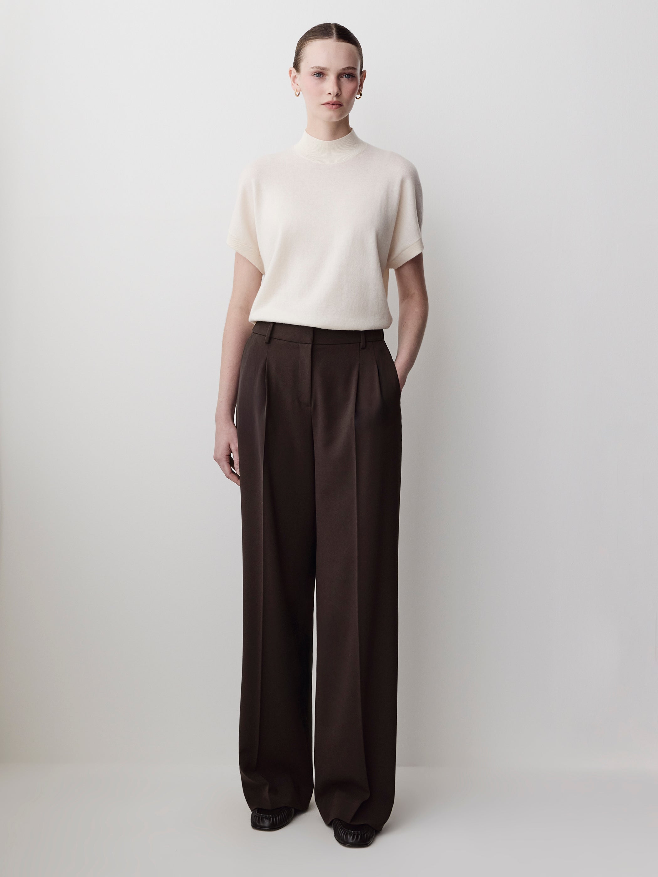 High-Rise Wide-Leg Pant