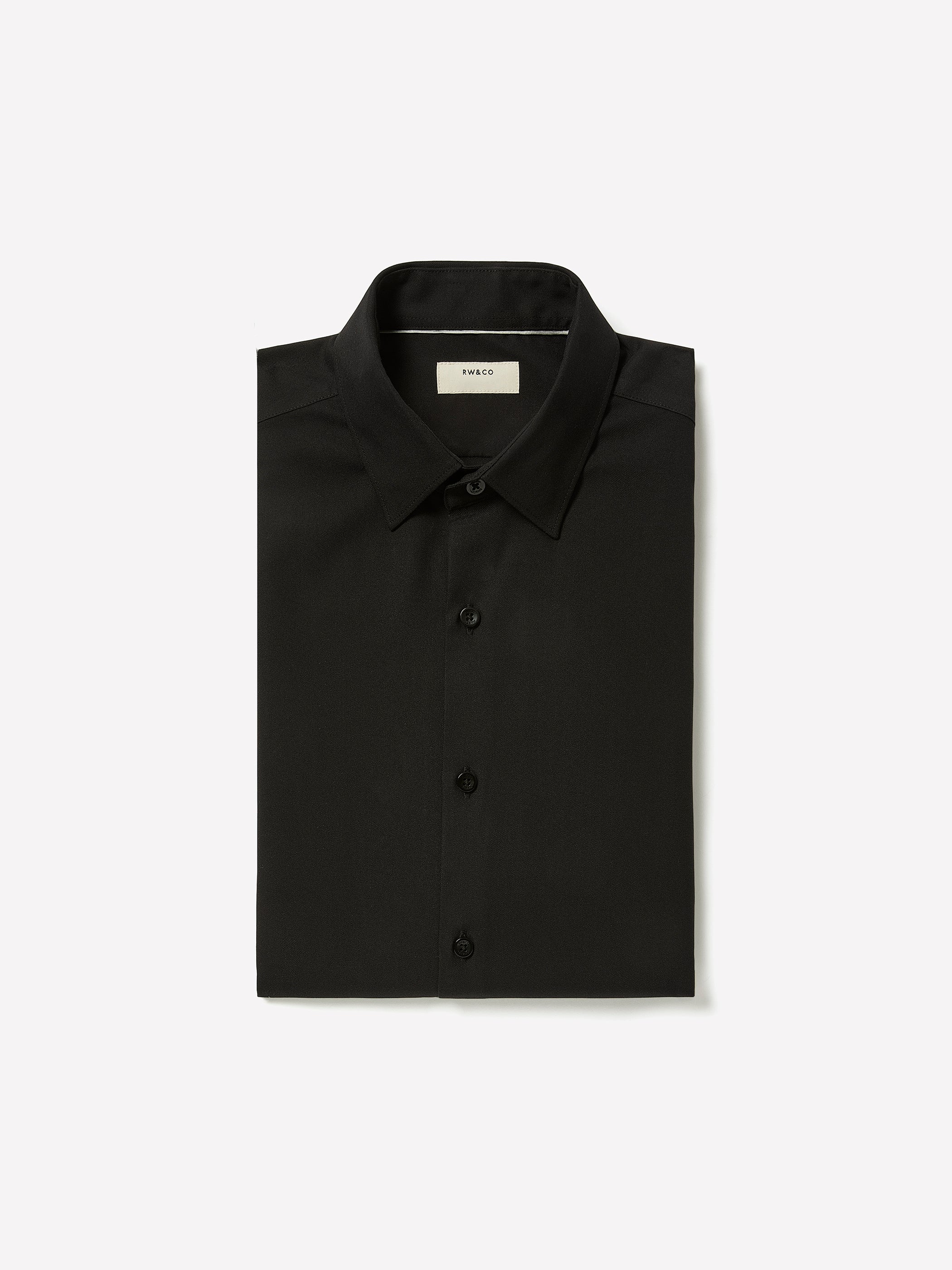 Regular-Fit Knit-Like Dress Shirt